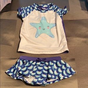 4 T Starfish Tankini
